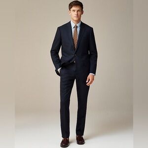 J. Crew Men's Ludlow suit jacket with double vent in Italian wool and pants
